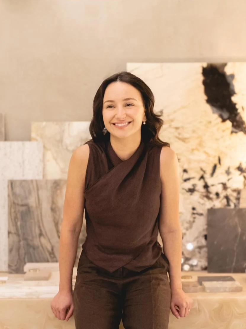 Portrait of Boutaina Benouar, interior designer at Studio Mooy